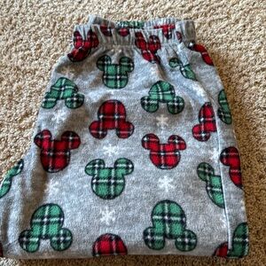 Mickey Mouse Fleece Pajama Pants (small)